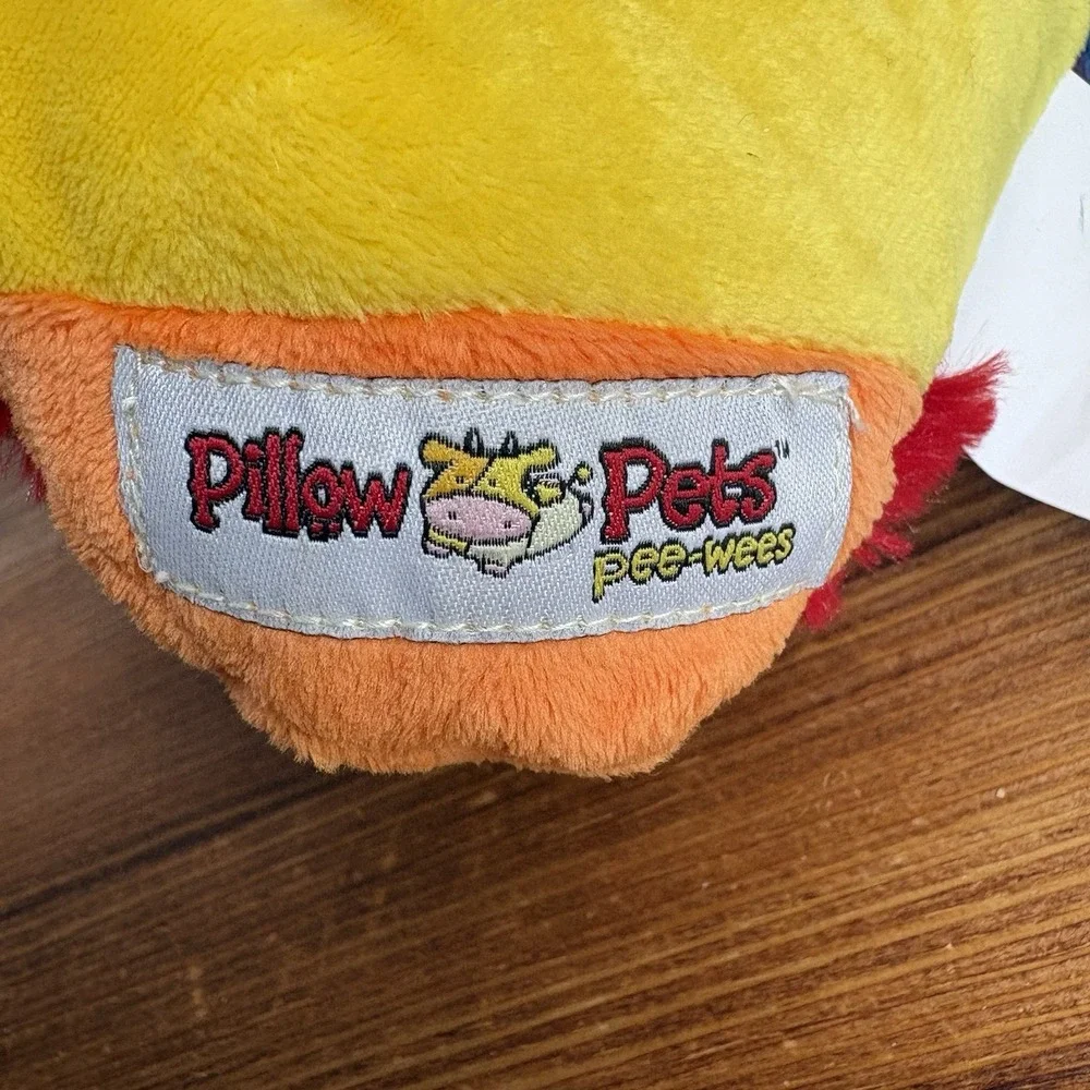 Pillow Pets Pee Wee Tropical Parrot Plush 11